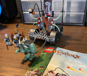 LEGO Castle Fantasy Troll Assault Wagon 2008 Complete Set w/ Instructions 7038