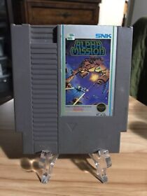 Alpha Mission Nintendo NES Video Game Cart