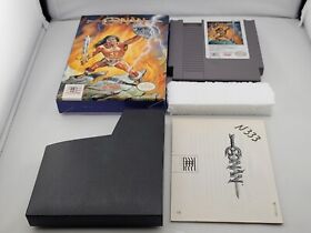 Conan: The Mysteries of Time for NES Nintendo Complete In Box CIB Great Shape