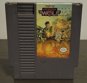 OPERATION WOLF -  NINTENDO ENTERTAINMENT SYSTEM NES NTSC US GAME