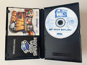 World League Soccer 98 (Sega Saturn) Game Boxed Manual Complete PAL UK EURO *VGC