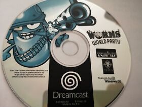 Worms World Party Dreamcast No 2 Disc ONLY