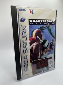 Quarterback Attack With Mike Ditka (Sega Saturn, 1995) Cleaned And Tested
