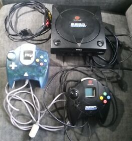 Sega Sports Dreamcast Console with controllers & Wires Hkt-3020