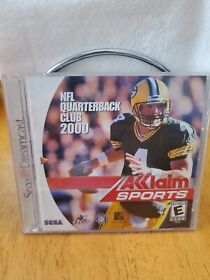 NFL Quarterback Club 2000 (Sega Dreamcast 1999) Brett Favre Cover Game Good