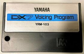 Yamaha DX7 Voicing Program YRM-103 MSX cartridge