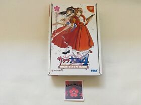Dream Cast Sakura Wars Taisen 4 Koiseyo Otome Limited Edition SEGA Japanese Game