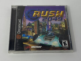 San Francisco Rush 2049 (Sega Dreamcast, 2000) CIB - Registration Card - Tested