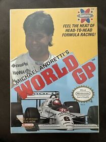 Michael Andretti's World GP Nintendo NES FACTORY SEALED