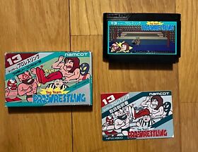Tag Team Pro Wrestling Famicom Namco Nintendo NES Japan 1986