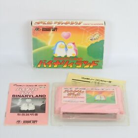 BINARY LAND Famicom Nintendo 061 fc