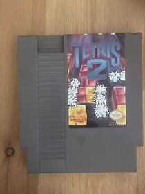 Tetris 2 (Nintendo NES, 1993) Tested & Working Authentic - CART ONLY