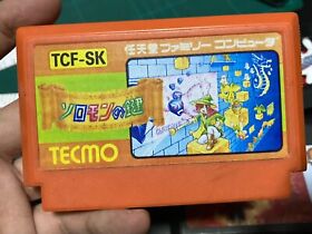 Famicom Game NES Solomon's Key 1 (IC Chips)