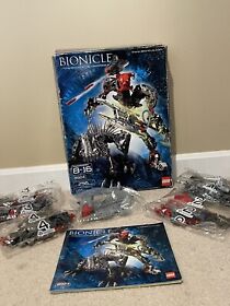 LEGO Bionicle Maxilos & Spinax 8924 NEW OPEN BOX COMPLETE