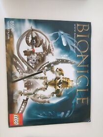 LEGO Bionicle (8596) ~ INSTRUCTIONS MANUAL Only Book ~ Takanuva ~ Moderate Wear