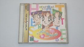 Sega Saturn Games " Heartbeat Scramble " TESTED /S0201