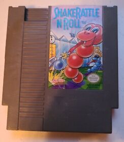 Snake Rattle N Roll Nintendo Nes Cleaned & Tested Authentic