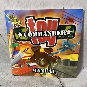 Toy Commander SEGA Dreamcast Game Manual Only