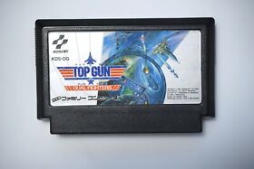 Famicom Top Gun Dual Fighters Japan FC game US Seller