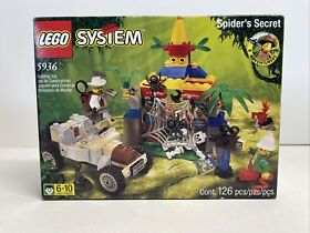 LEGO ADVENTURER'S : The "SPIDER'S SECRET" SET #5936 ~ FACTORY SEALED / RARE 1999