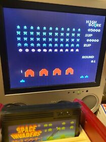 SPACE INVADERS  Famicom Nintendo Tested Working Taito initialRetro Game fc Japan