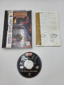 Skeleton Warriors (Sega Saturn, 1996) W/ Manual **TESTED **