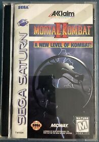 Mortal Kombat II (Sega Saturn, 1996) COLLECTOR’S GRADE! - FREE SHIPPING!