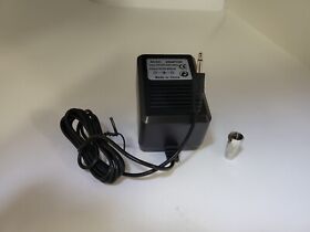Atari 2600 AC Power Supply Adapter +  75 Ohm Coax TV Hookup Cable Connector #S18