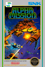 Alpha Mission Nintendo NES Premium POSTER MADE IN USA - OTH401