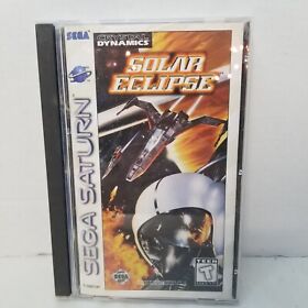 Sega Saturn Solar Eclipse w/original case & Manual CIB