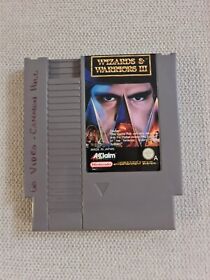 NES Nintendo Wizards and Warriors 3