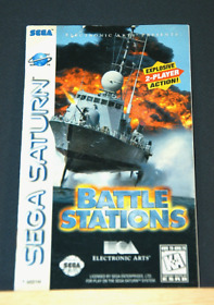 BATTLE STATIONS Manual Only (SEGA SATURN) NTSC-U/C