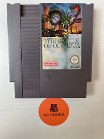 The Battle Of Olympus Nintendo NES Game Cart versione UK con manica testata