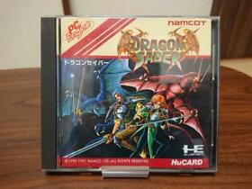 Dragon Saber PCEngine HuCard Namco Used Japan Boxed Tested Working Autentic