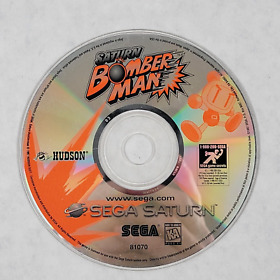 Saturn Bomberman (Sega Saturn, 1997) Disc Only