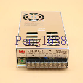 1pcs New Mean Well NES-350-48 48V 7.3A switching power supply spot stocks