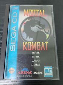 Mortal Kombat (Sega CD, Complete In Box)