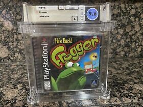 Frogger PlayStation 1 Black Label WATA Graded First Print PS1 Hasbro CGC VGA 2 5