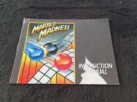 Notice Nintendo NES Marble Madness USA état correct