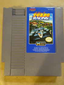 Al Unser Jr Turbo Racing - Nintendo NES Video Game Cartridge - Untested