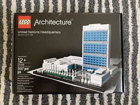 New LEGO Architecture: United Nations Headquarters New York City USA (21018)