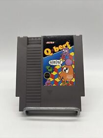 Q*bert (Nintendo Entertainment System, 1989) Nes Authentic Cartridge Tested