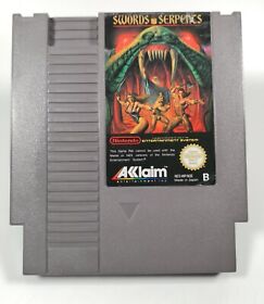 NES Swords and Serpents Nintendo - PAL Modul