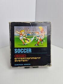 Nintendo NES  Soccer PAL Modul damaged OVP without Manual