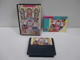 NES -- MAPPY KIDS -- Action. Box. Famicom, JAPAN Game. Work fully!! 10688
