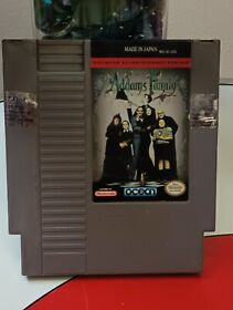 The Addams Family Game Nes Nintendo 1985 probado funcionando