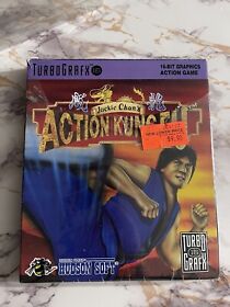 Jackie Chan's Action Kung Fu (Turbografx-16) CIB Complete In Box - See Pics!
