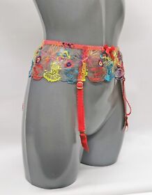 Agent Provocateur Rare Zuri Suspender Belt Comfortable Fit UK Size 8 (060104)