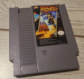 Back to the Future Nintendo Original NES Game Cart Authentic, Cleaned & Tested!!