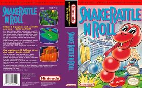 - Snake Rattle 'n Roll NES Replacement Spare Game Case Box + Cover Art Work Only